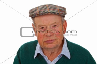 Male senior with cap