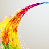 Abstract dynamic background. Vector 