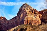 Tower of Virgin Zion Canyon National Park Utah