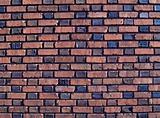 Multi-colored Duo-Sized Brick Wall