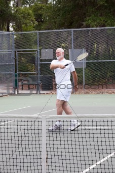 Active Senior Man - Tennis