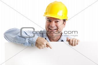 Construction Worker Design Element