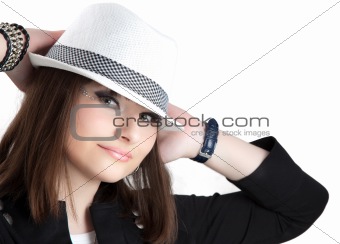 Girl in the hat