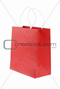 Red shopping bag 