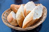 bread in basket 