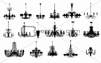 17 different shapes of chandelier