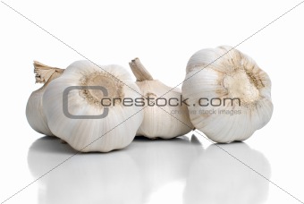Three garlic