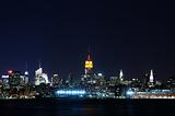 Manhattan view from Jersey city
