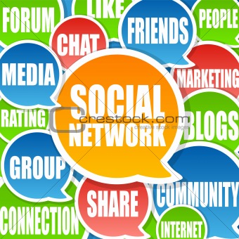 Social Network Background