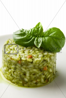 Risotto with Basil