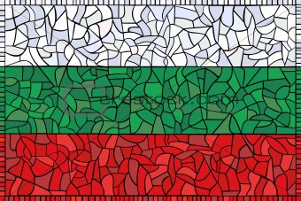 creative bulgaria national flag
