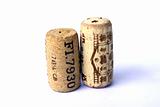 two corks