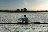 Rowing alone