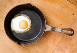 Fried Egg from Above