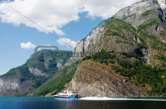 Ferry on the Fjord