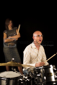 drummer playing