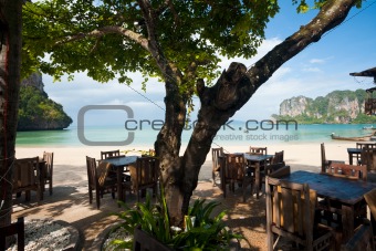 Open Air Beach Restaurant Railay
