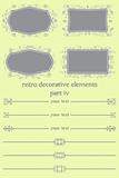 Retro Decorative Elements IV