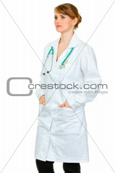 Pensive medical doctor
