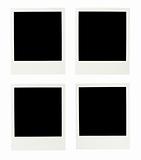 Blank photo frames