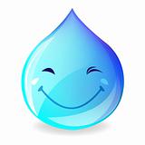 Smiling Drop Of Water