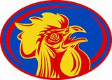 rugby rooster sports mascot france