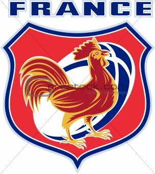 rugby rooster mascot france