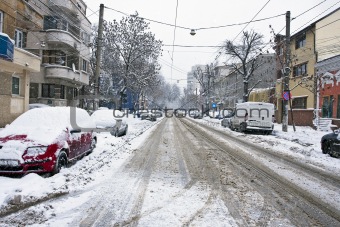 Winter in Bucharest