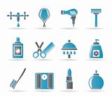 Personal care and cosmetics  icons