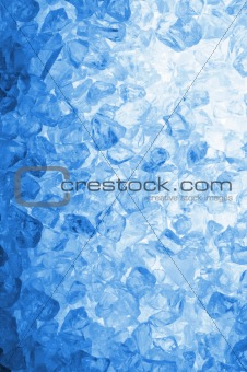 abstract blie ice background