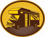 Camper van,caravan or mobile home