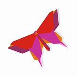 Spring Origami butterfly