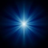 design background of blue luminous rays