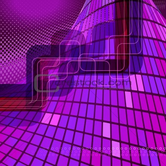 vector abstract techno background.