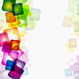 Vector abstract bright colorful background. 