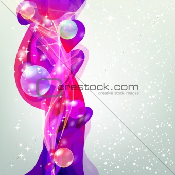 Abstract Colorful background. Vector. 