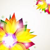 Floral abstract background. eps10 