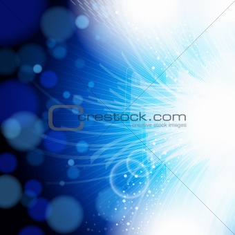 abstract blue and light background. 