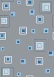 Retro blue squares
