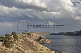 mountain lake in Colorado