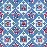 american colored stars pattern