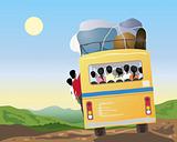 indian bus travel