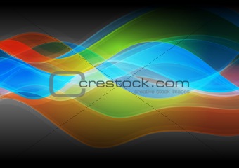 Colourful vector abstraction