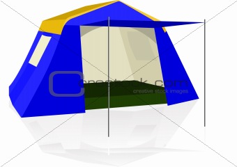 Tent for tourists