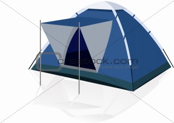 Tent tourist