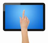 Hand Touch on Tablet PC