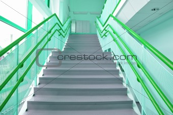 Ladder to the sports complex
