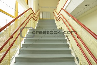 Ladder to the sports complex
