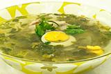 green sorrel soup 