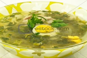 green sorrel soup 